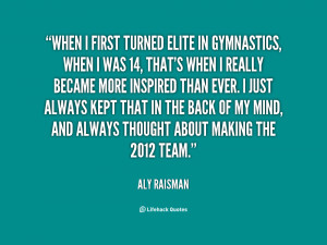 Inspirational Quotes About Gymnastics