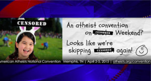 Eventually, American Atheists and Outfront Media agreed on the slogan ...