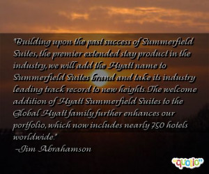 Building upon the past success of Summerfield