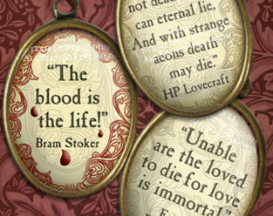 Victorian Goth Vampire Quotes - Lov ecraft, Poe, Stoker - Halloween ...