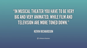 Musical Theater Inspirational Quotes