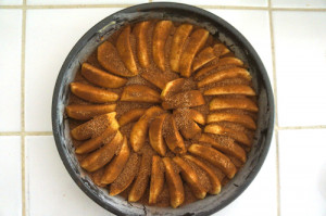 Marian Burros s fruit torte