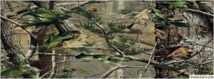 Camouflage Autumn Leaves Thorns Facebook Timeline Cover