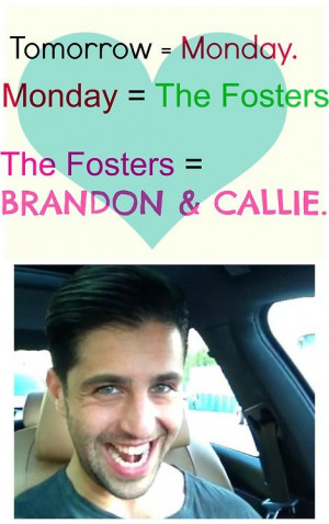 ABC Family | the+fosters #the fosters #abc family #monday #brandon ...