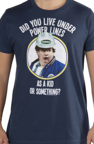 Home » Non 80s Movies » Tommy Boy » Power Lines Tommy Boy Shirt