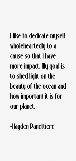 View All Hayden Panettiere Quotes