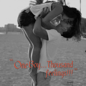 Quotes Picture: one boythousand feelings!!!