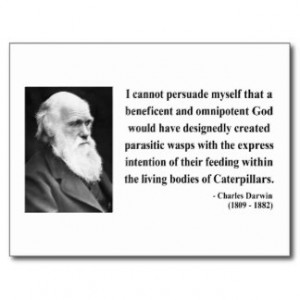 Charles Darwin Quote 2b Postcards