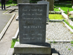 Do I understand the meaning of W B Yeats' epitaph?