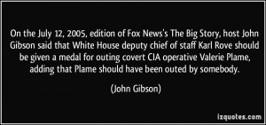On the July 12, 2005, edition of Fox News's The Big Story, host John ...