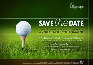 Save the Date Golf Tournament