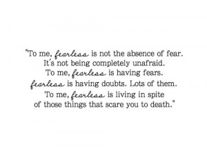 fearless quote on Tumblr