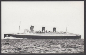SHIPPING PHOTOGRAPH - Cunard Lines 'Queen Mary' 1936 | eBay