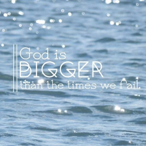 God is bigger ... Francesca Battistelli #quote