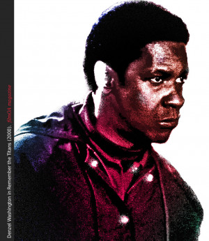 Denzel Washington Remember the Titans poster art coach filmOA