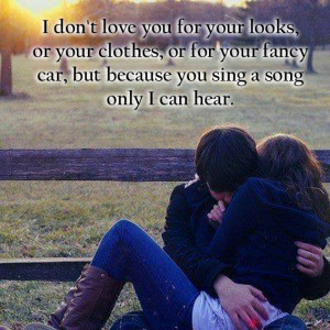 Romantic love quote for couple wallpaper