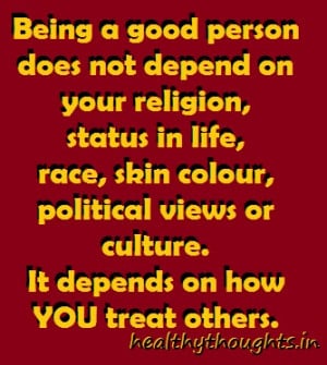being a good person quotes