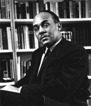 Writer Ralph Ellison, longtime friend of John Hersey, with whom he ...