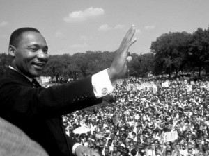 We remember Dr. Martin Luther King's struggle for non-violence