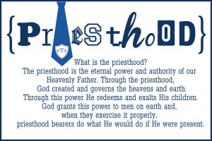 What Is the Priesthood/What are the duties of Priesthood holders?