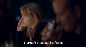gif, i wish i could sleep, lost in tranlation, quote