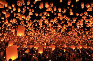 Festival of Light. It's like a real life version of Tangled!