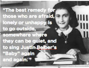 wwwrabbidanielbrennercom is now live Anne Frank Quotes Remixed