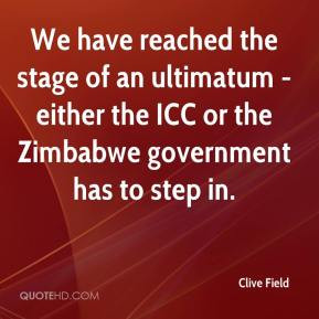 ultimatum quotes source http www quotehd com quotes words zimbabwe