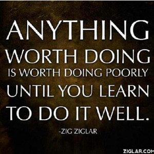 Never stop pursuing your dream