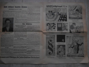 Der Sturmer Anti Jewish newspaper 1938 Julius Streicher