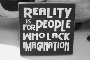black and white, imagination, quote, quotes, reality, words