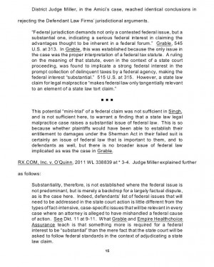 The entire argument on the page is: “Another judge said the same ...