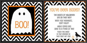 We designed this adorable Boo! Your Neighbor Free Printable last year ...