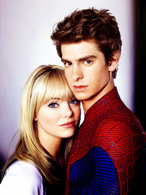 love couple cute film movie wonderful Spiderman amazing emma stone ...