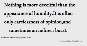 ... Often Only Carelessness Of Opinion, And Sometimes An Indirect Boast