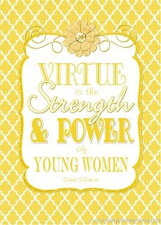 Virtue is the Strength and Power of Young Women