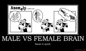 Sunday Funnies: Men vs. Women brains