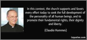 More Claudio Hummes Quotes