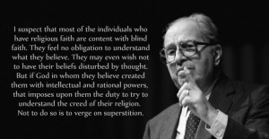 Mortimer Adler on Blind Faith by hanciong