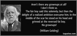 More William Golding Quotes