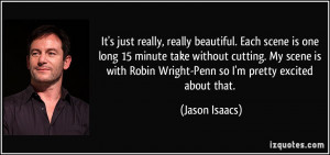 It's just really, really beautiful. Each scene is one long 15 minute ...