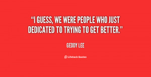 Quotes by Geddy Lee