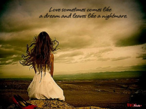 ... Sad Love In Life: Quote About Sad Love And The Girl With Hope In Her