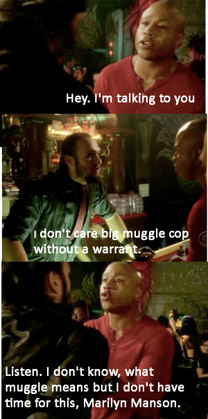 NCIS: Los Angeles Sam doesn't know what Muggle means.