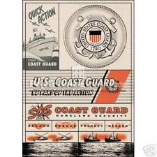 US Coast Guard Canvas Quotes Scrapbooking Sticker PH
