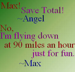 Maximum Ride - Max Angel by bookworm16016