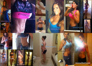 Kenna Shell - Amazing Weight Loss Transformation To Become A Fitness ...