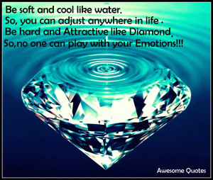 Be Soft And Cool Like Water Inspirational Life Quotes