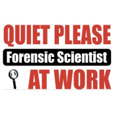 Forensic Scientist Work Poster