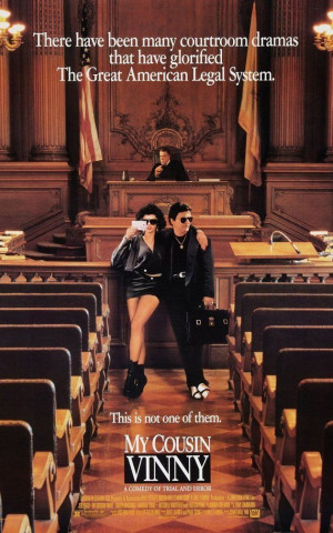 ... . What a funny, clever film. Joe Pesci and Marisa Tomei were great